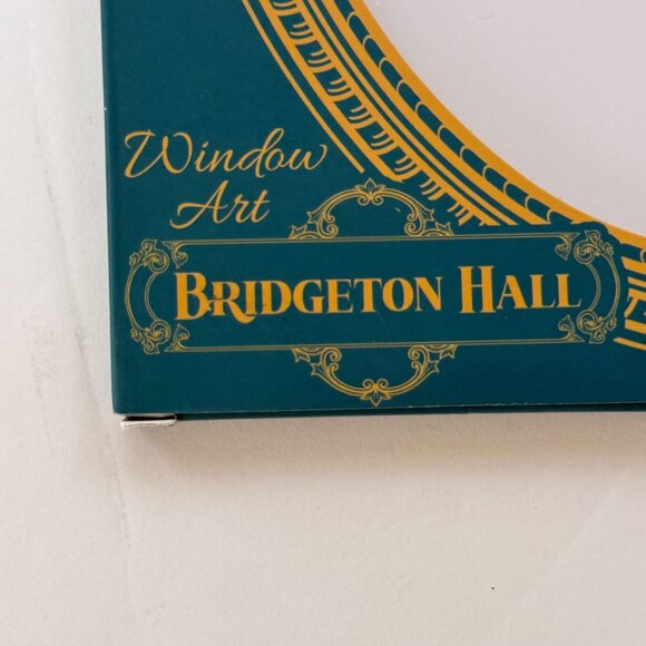 Butterfly & Floral Oval Glass Suncatcher With Chain By Bridgeton Hall - Picture 4 of 5